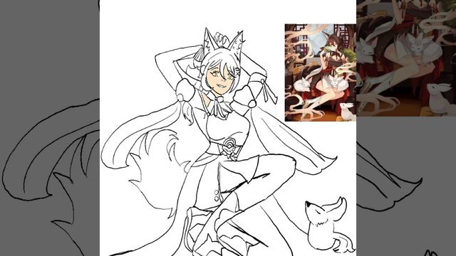 Tingyun final product #honkaistarrail #animeart смотреть онлайн