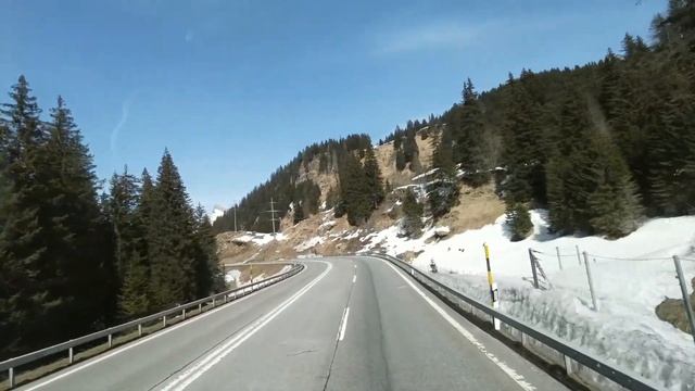 Швейцария-Австрия- Германия. Рабочий день дальнобойщика. смотреть онлайн