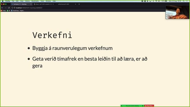 Vefforritun 1, 2021: Fyrirlestur 1.1: Kynning смотреть онлайн