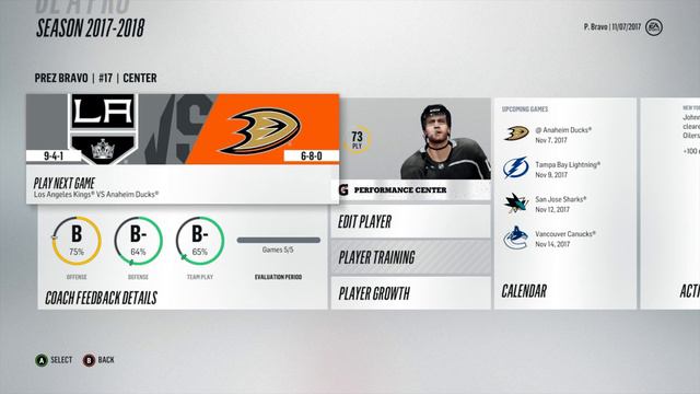 NHL 18 Be A Pro - Los Angeles Kings vs Toronto Maple Leafs Ep.26 (Xbox One X) смотреть онлайн