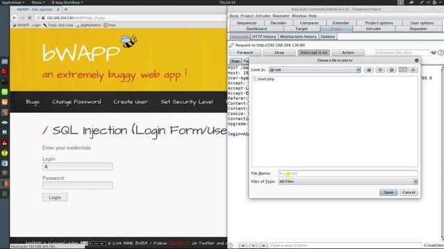 56 Detecting and Exploiting Error Based SQL Injection with SQLmap смотреть онлайн