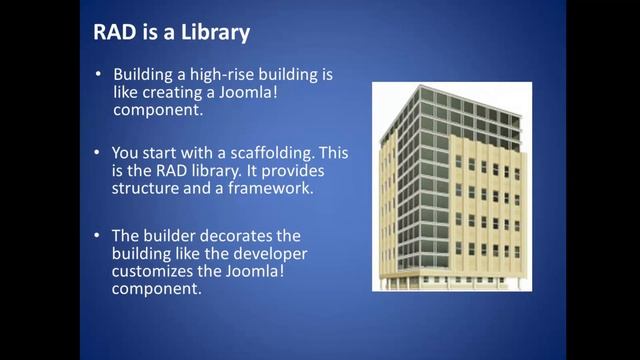 Joomla 3.2 - Rapid Application Development (RAD) Framework смотреть онлайн