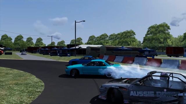 Assetto Corsa First Tandem with VR S14/R32 смотреть онлайн