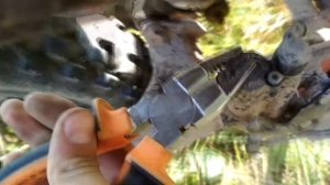 замена суппорта и прокачка тормозов на irbis ttr 125r