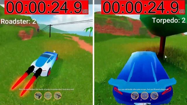 Roadster vs Torpedo FULL TEST 2020!!! (maxed out) | Roblox jailbreak смотреть онлайн