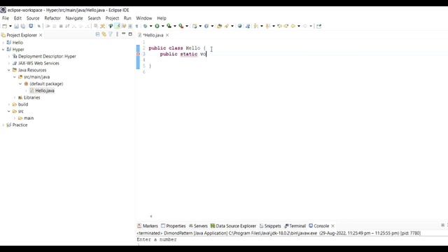 Java First program using Eclipse IDE !!! смотреть онлайн