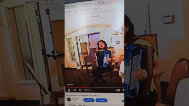 learn how to play chromatic B accordion bayan Skype instructor's demo смотреть онлайн