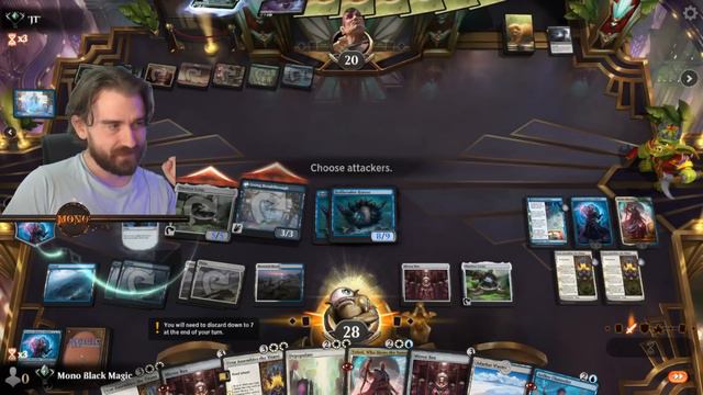 WHAT IF WE BLOCK EVERY MANA COST? MUAHAHA! Standard MTG Arena смотреть онлайн