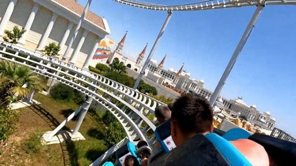 The Land of Legends Typhoon Coaster / Диснейленд в Турции