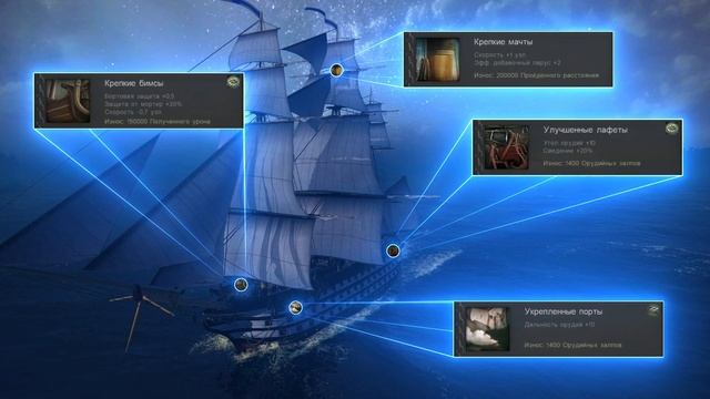 World of Sea Battle. Геймплейный трейлер. смотреть онлайн