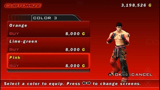 Tekken 5 Dark Resurrection Jin Kazama Customization смотреть онлайн