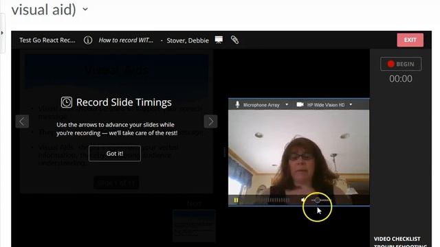 How to record in Go React WITH a visual aid смотреть онлайн