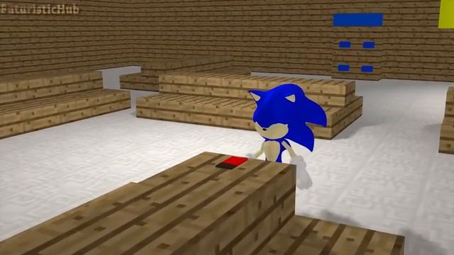 БАЛДИ vs СОНИК И МАРИО В MINECRAFT BALDI'S BASICS АНИМАЦИЯ 1 смотреть онлайн