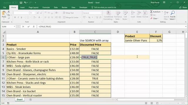 IF Function with Multiple Partial Match Text String Criteria смотреть онлайн