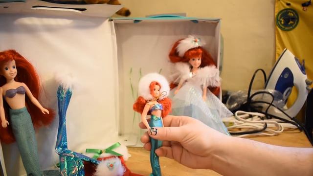 AWPC 18:  Disney Ariel Little Mermaid Case & Dolls Ft. TYCO