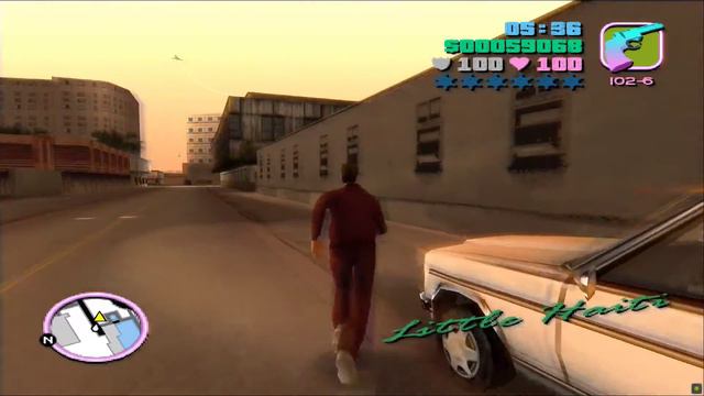 "Juju Scramble" Using Diaz's Bulletproof Admiral, GTA Vice City, Full Mission смотреть онлайн