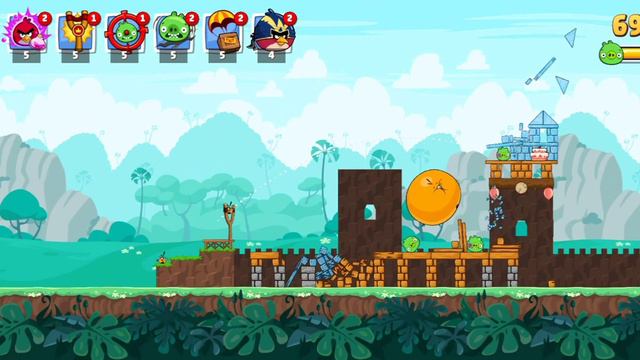Angry Birds Friends | Level 15-16 Solution | Angry Birds Friends Gameplay #8 смотреть онлайн