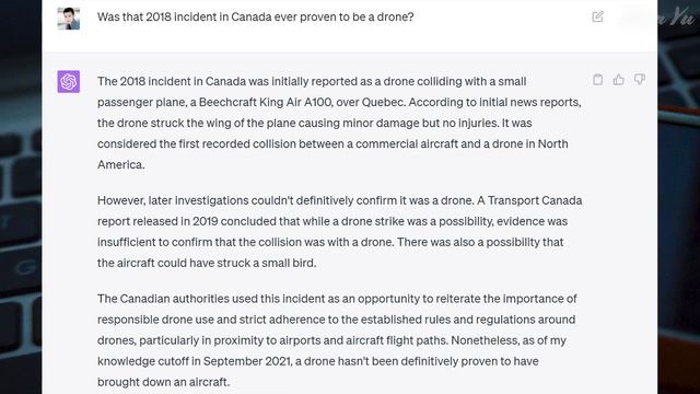 ChatGPT Lies To Aviation Lawyer, Drone Safety Bias Test смотреть онлайн