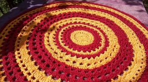 ™Вязаный коврик крючком [Ручная работа]