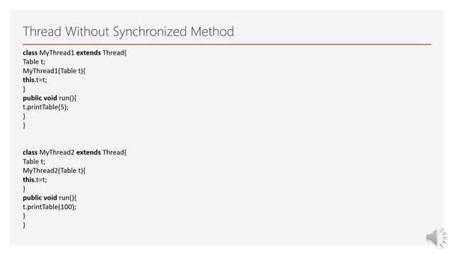 Basics of Java Thread смотреть онлайн