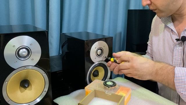 Bowers and Wilkins CM Series Tweeter Replacement ? Замена ВЧ динамика в акустике своими руками смотреть онлайн