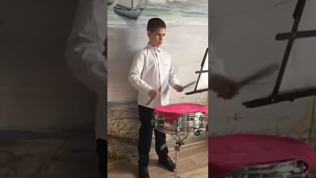 Мытницкий Никита 3 класс ОП. Палиев- Марш. Барабан смотреть онлайн