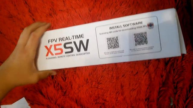 SYMA X5SW-FPV /unboxing /CZ-SK /1080p /30fps смотреть онлайн