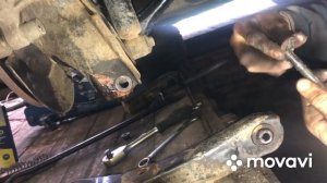 Демонтаж задних рычагов FORD FOCUS 2.