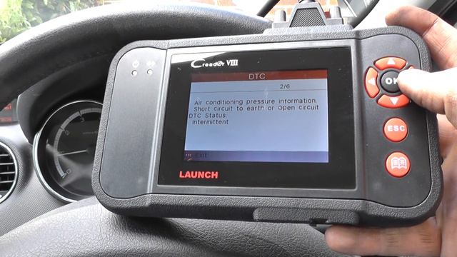 Diagnose Peugeot Engine Faults With Launch CRP129 VIII