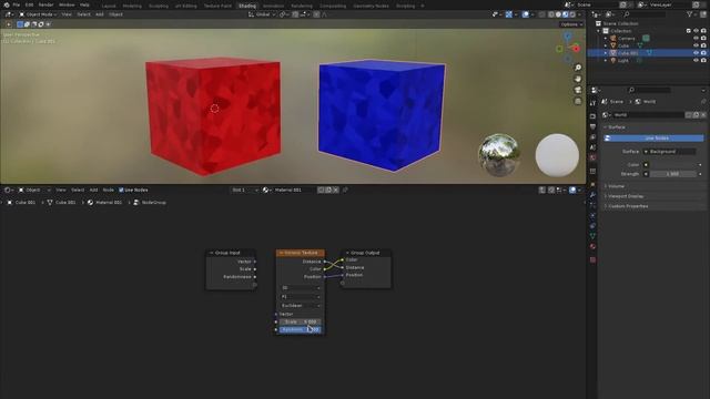 Blender - Same node for different materials смотреть онлайн