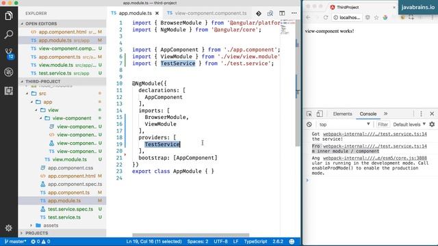 Angular 6 Basics 22 - Service Injection Context смотреть онлайн