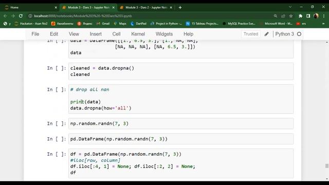 Marafon - Python (Dərs 6 - Data cleaning) смотреть онлайн