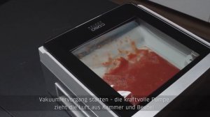 Камерный вакууматор профессиональный для продуктов для ресторана, Вакуумный упаковщик caso Германия