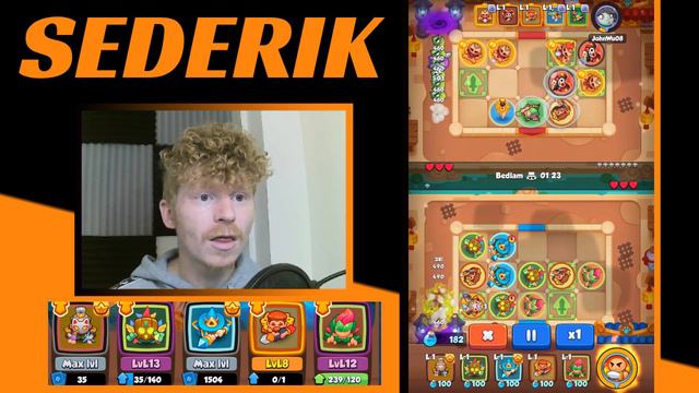 The BEST F2P Deck Is Ivy and Rogue! - Max Rogue Is INSANE! - Rush Royale смотреть онлайн