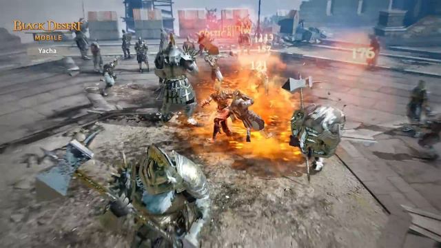 "Yacha" Combat Showcase [Black Desert Mobile] смотреть онлайн