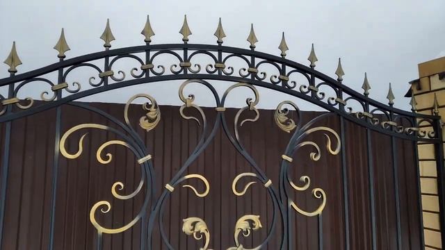 Кованый забор . смотреть онлайн