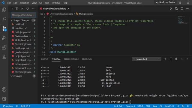 How to Upload Code to GitHub from Visual Studio Code ? смотреть онлайн