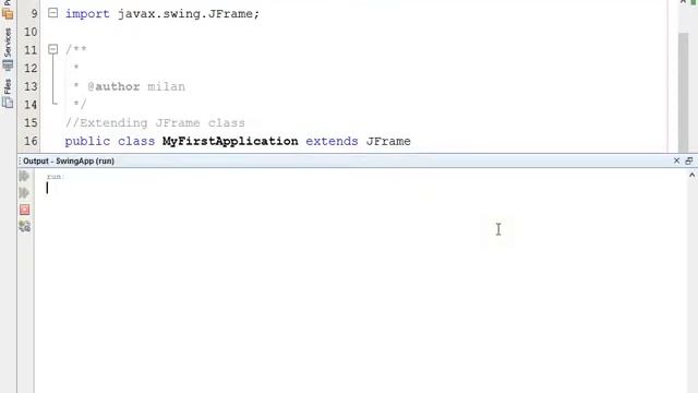 GUI APP-5 How to set Size and Alignment of a JFrame - java Swing смотреть онлайн