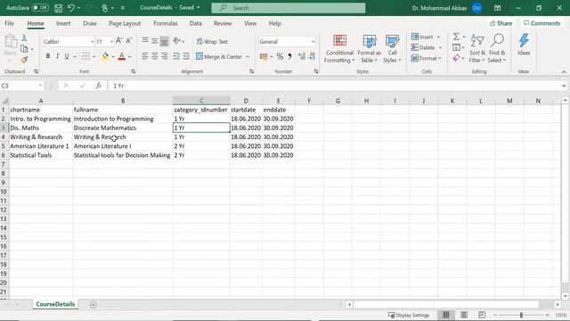 Uploading of Bulk Courses into Moodle смотреть онлайн