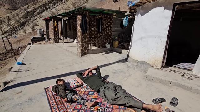 See The Role Of Young Rural Father In Raising Your Children. #villagelife