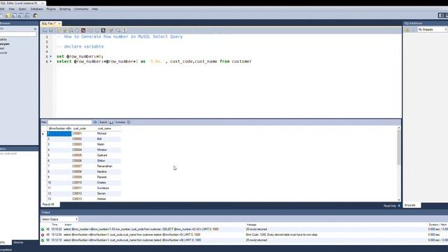 Auto Increment Row Number in MySQL | ROW_NUMBER() - Intact Abode смотреть онлайн