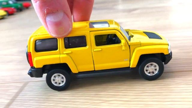 Push Cars forward, Let's Go Pull back cars. Smaller Diecast Model Cars Pushed By Hand - 4K Quality смотреть онлайн