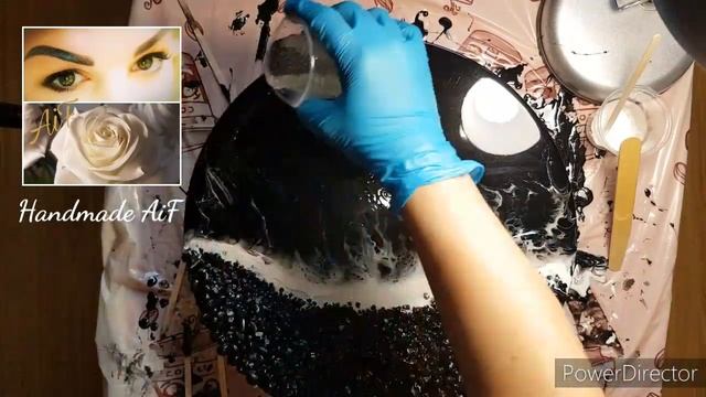 Часы из эпоксидной смолы мастер класс от #handmadeaif . смотреть онлайн