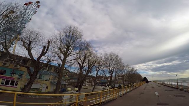 Лазаревское, Зимой 2016, Январь, Отдых, Прогулка, Достопримечательности смотреть онлайн
