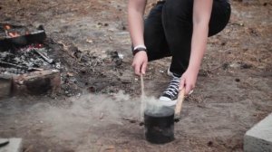 Как сделать древесный уголь в домашних условиях. ЛАЙФХАК