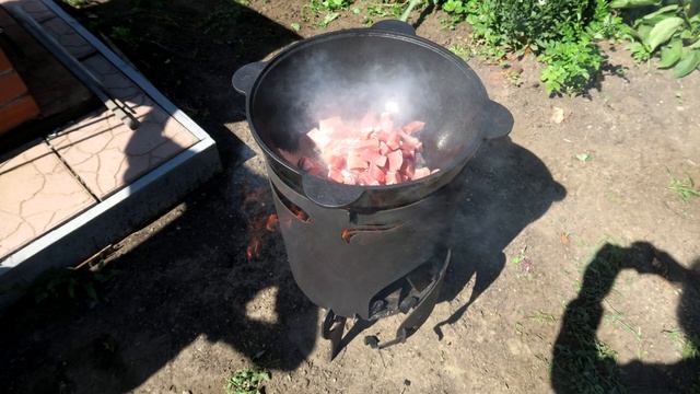 Жарыня и плов в казане смотреть онлайн