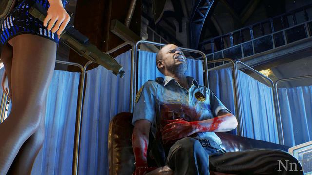 RE2 REMAKE Claire Umbrella Pretty Secretary смотреть онлайн