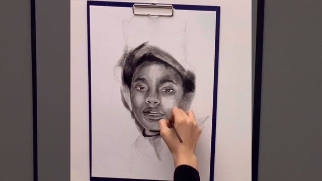 УИЛЛОУ СМИТ (Willow Smith) | Портрет сухой кистью смотреть онлайн