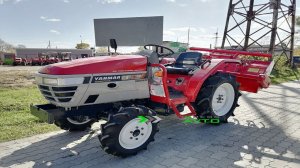 Б/у японский минитрактор Янмар аф22 с документами Yanmar AF22 с ПСМ progress-avto трактора