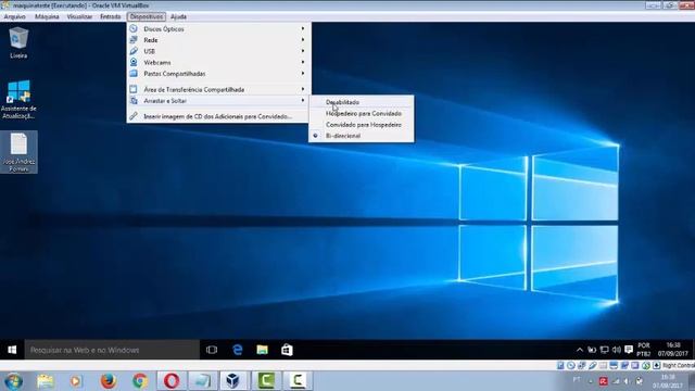 Como habilitar a opção de copiar e colar entre máquina virtual e real смотреть онлайн